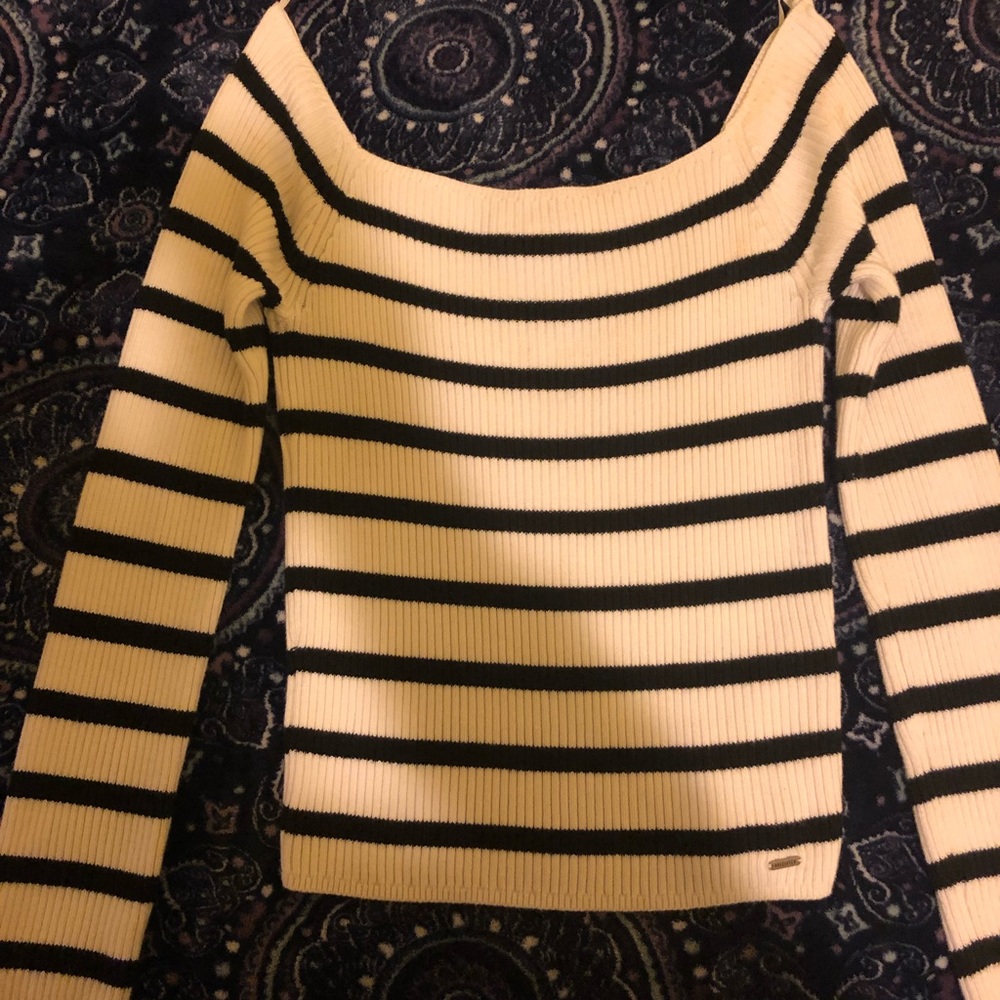 Hollister Off the Shoulder Knit